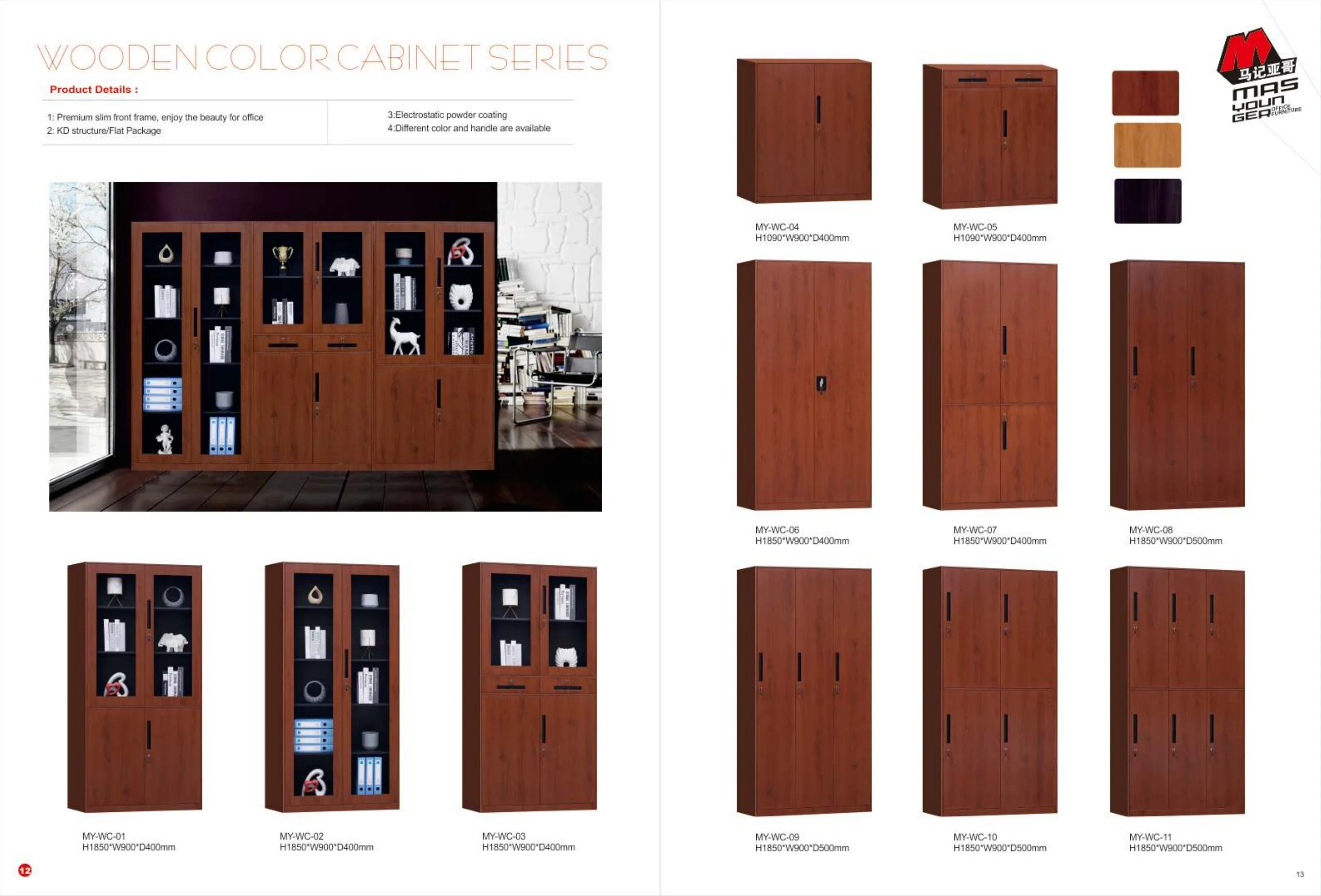 Masyounger steel storage cabinet models and dimensions